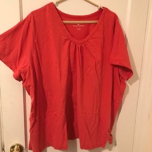 Woman Within Red Top, Size: 3X